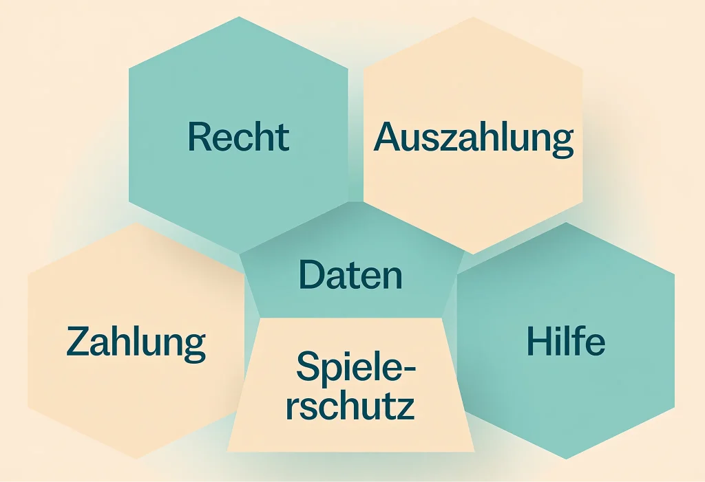 Risikokarte zu Recht, Auszahlung, Daten, Zahlung und Spielerschutz